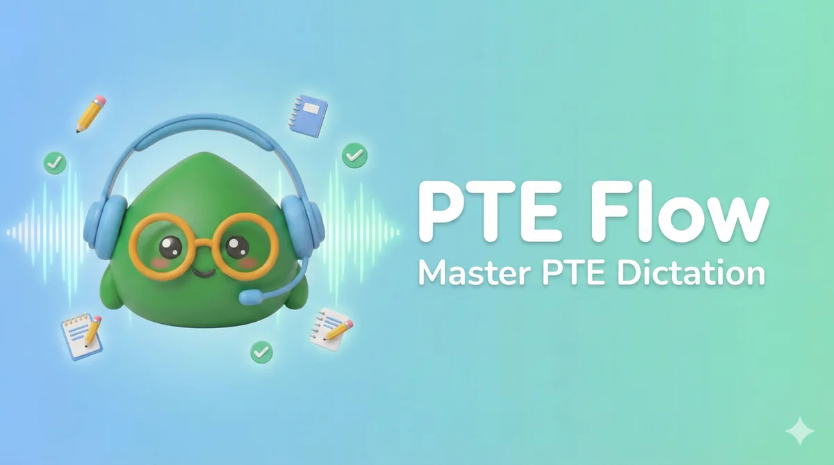 PTE Flow - Master PTE Dictation