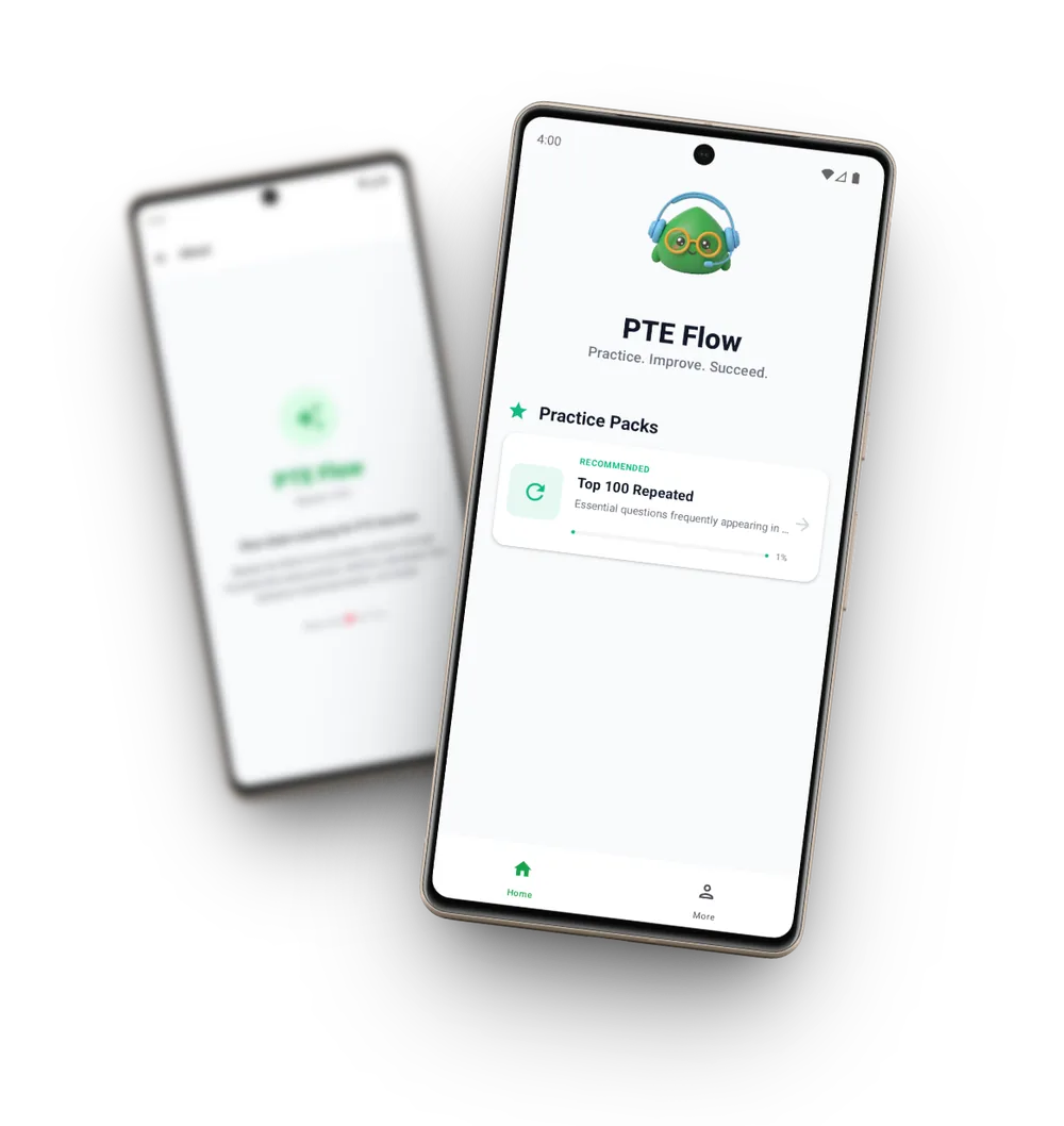 PTE Flow App Screenshots
